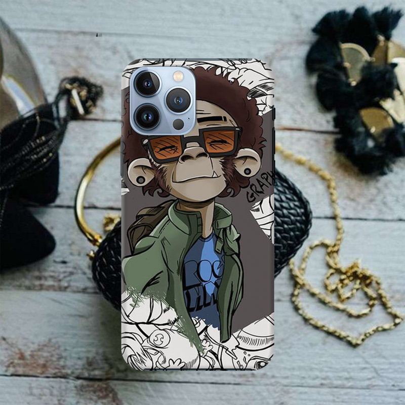 Monkey Printed Slim Cases and Cover for iPhone 13 Pro