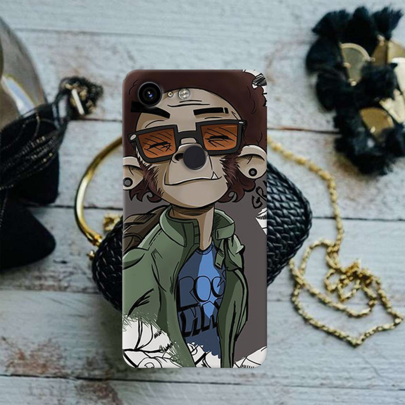 Monkey Printed Slim Cases and Cover for Pixel 3