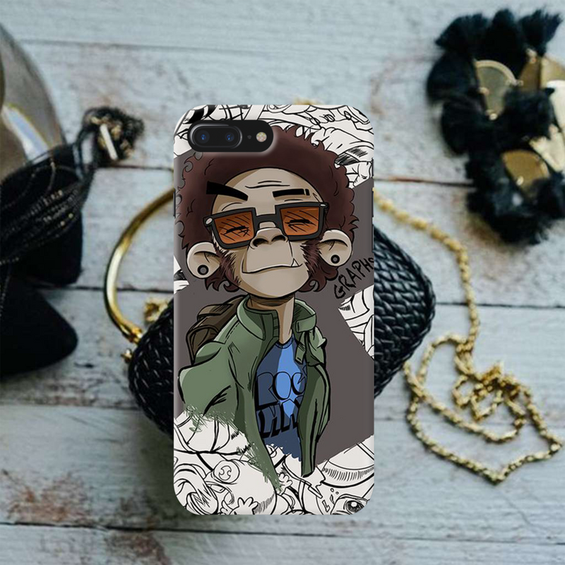 Monkey Printed Slim Cases and Cover for iPhone 7 Plus