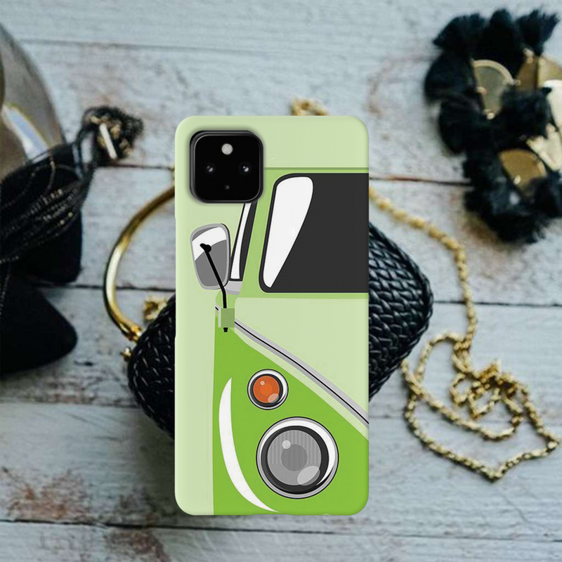 Green Volkswagon Printed Slim Cases and Cover for Pixel 4A