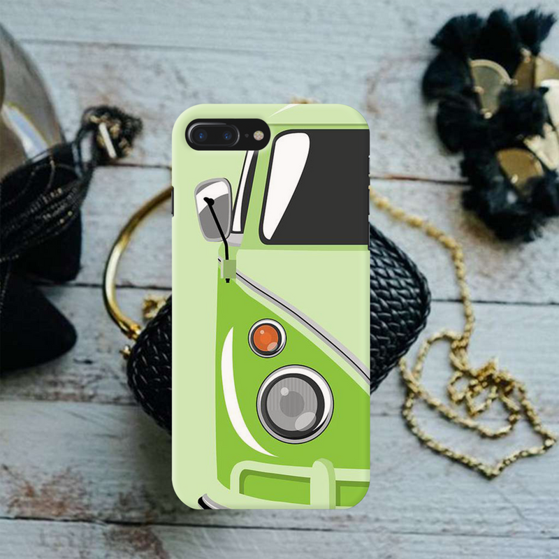 Green Volkswagon Printed Slim Cases and Cover for iPhone 7 Plus