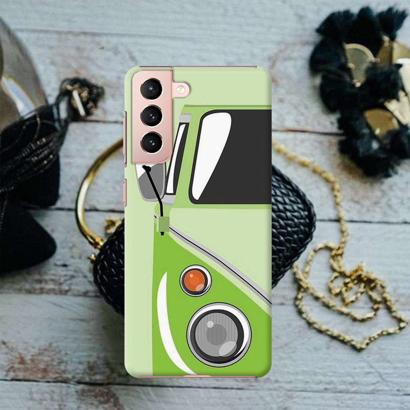 Green Volkswagon Printed Slim Cases and Cover for Galaxy S21 Plus