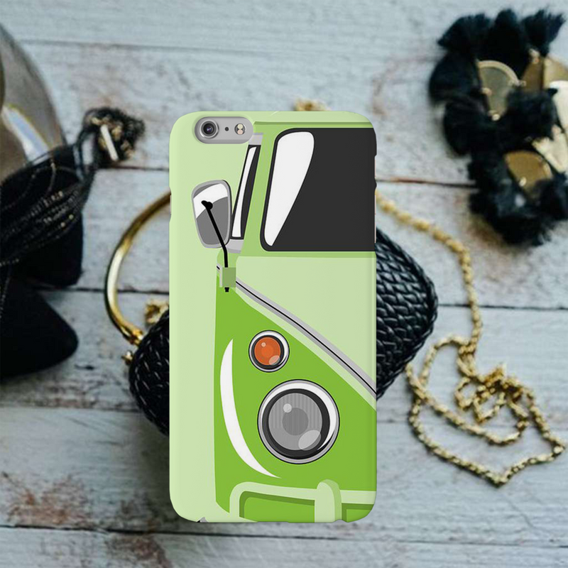 Green Volkswagon Printed Slim Cases and Cover for iPhone 6 Plus