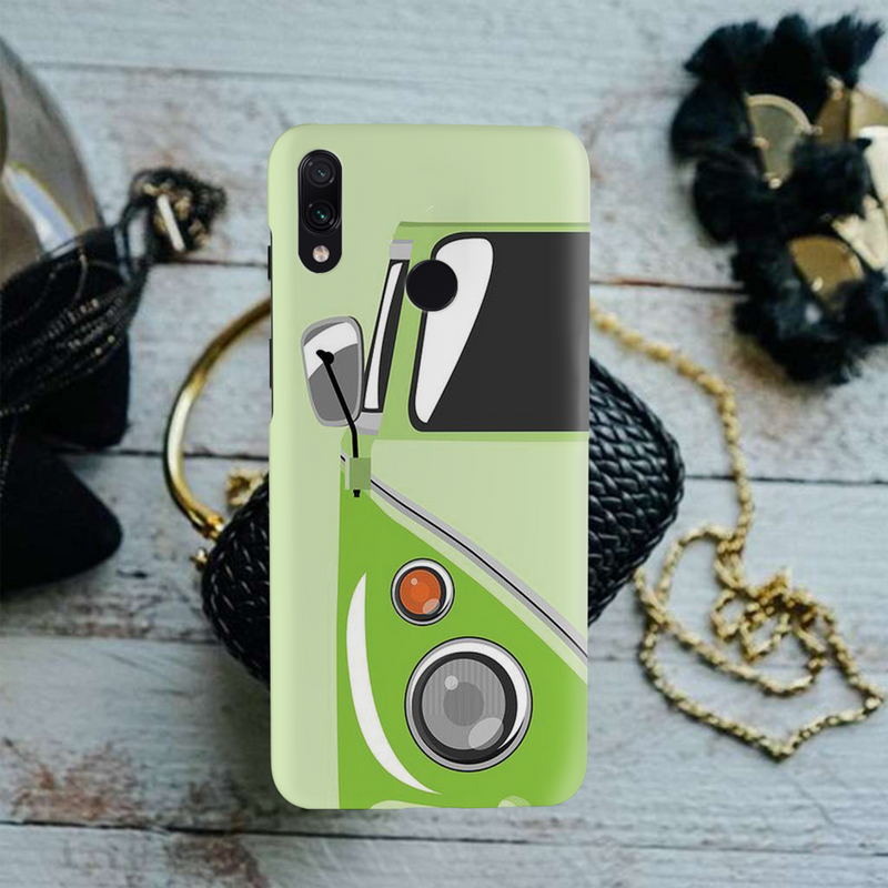 Green Volkswagon Printed Slim Cases and Cover for Redmi Note 7 Pro
