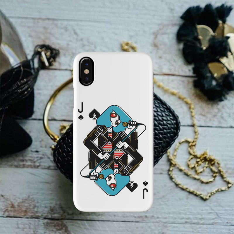 Joker Card Printed Slim Cases and Cover for iPhone X