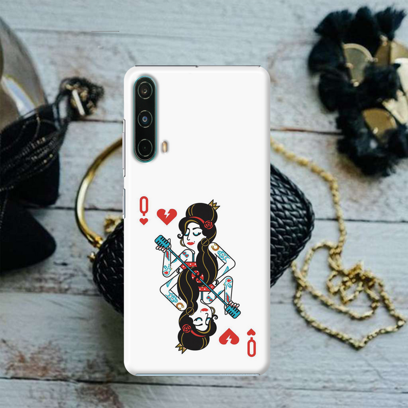 Queen Card Printed Slim Cases and Cover for OnePlus Nord CE 5G