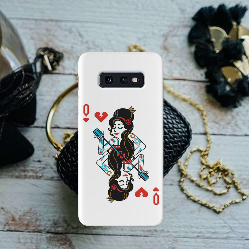 Queen Card Printed Slim Cases and Cover for Galaxy S10E