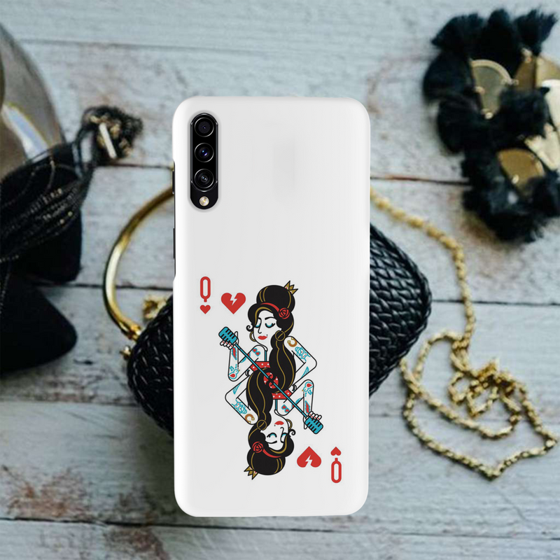 Queen Card Printed Slim Cases and Cover for Galaxy A50