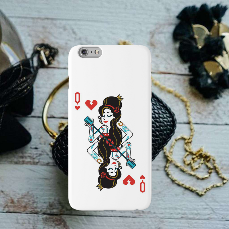 Queen Card Printed Slim Cases and Cover for iPhone 6 Plus