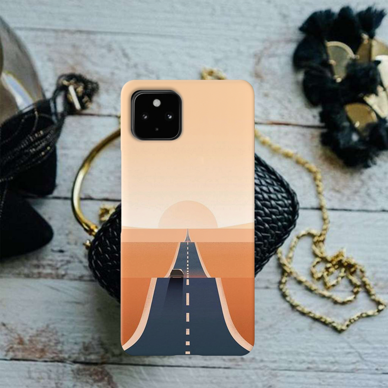 Road trip Printed Slim Cases and Cover for Pixel 4A