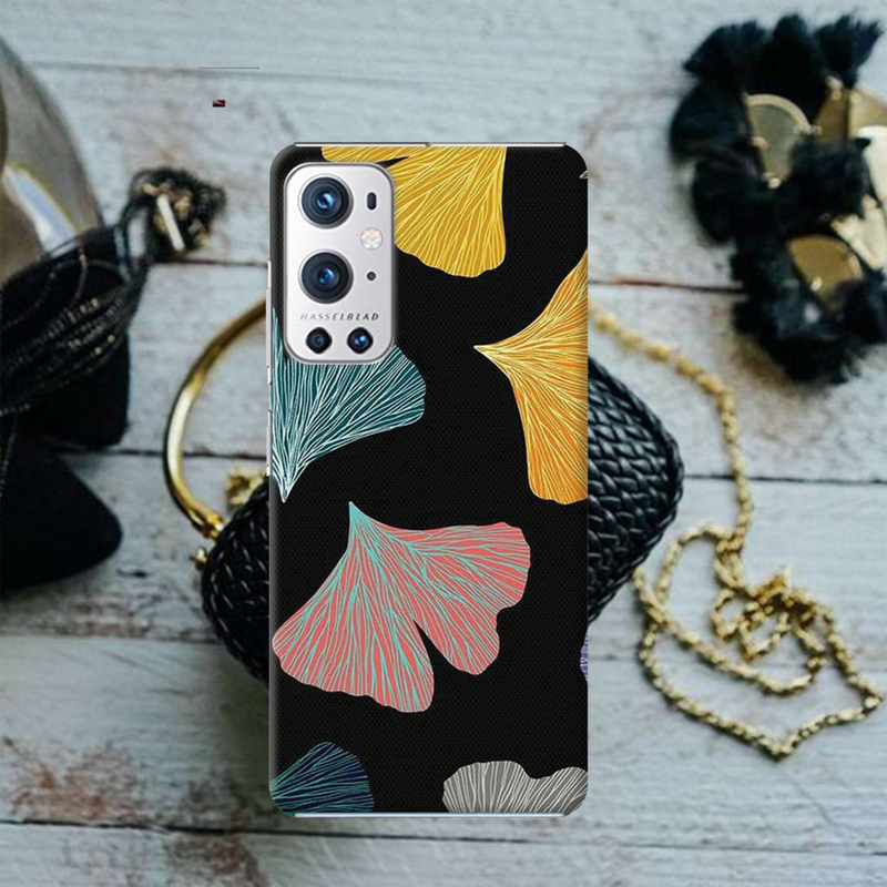 Colorful leafes Printed Slim Cases and Cover for OnePlus 9R