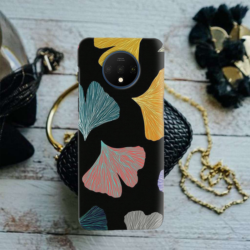 Colorful leafes Printed Slim Cases and Cover for OnePlus 7T