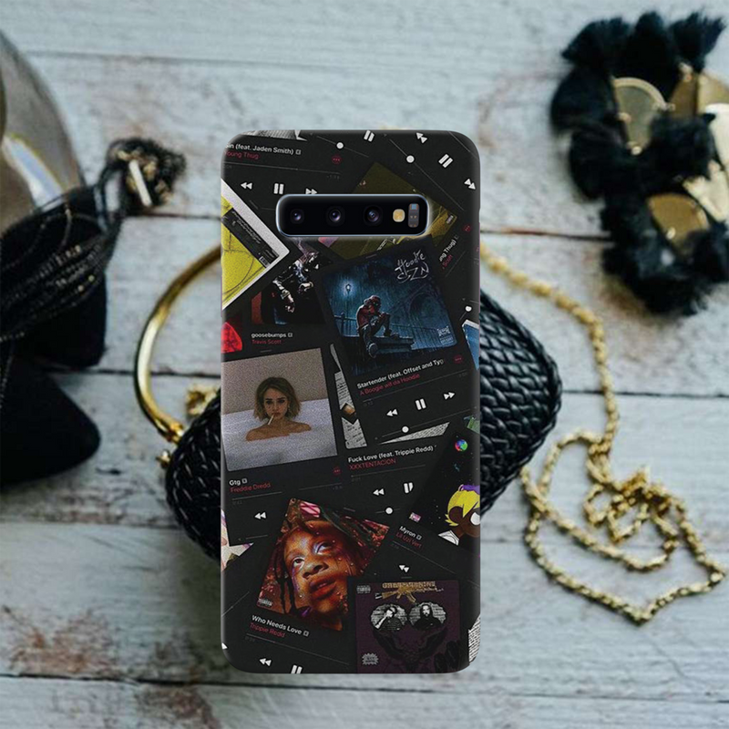 Cassette Printed Slim Cases and Cover for Galaxy S10