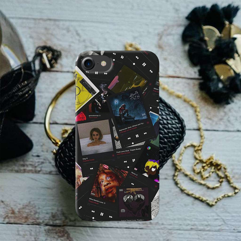 Cassette Printed Slim Cases and Cover for iPhone 7