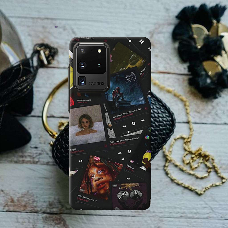 Cassette Printed Slim Cases and Cover for Galaxy S20 Ultra