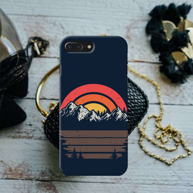 Mountains Printed Slim Cases and Cover for iPhone 8 Plus