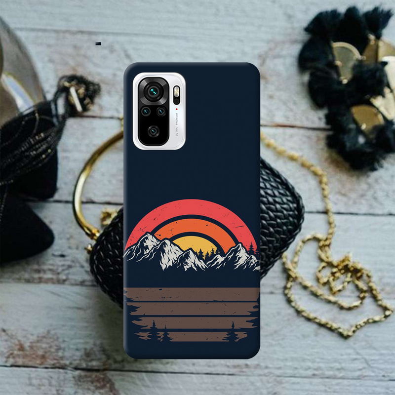 Mountains Printed Slim Cases and Cover for Redmi Note 10