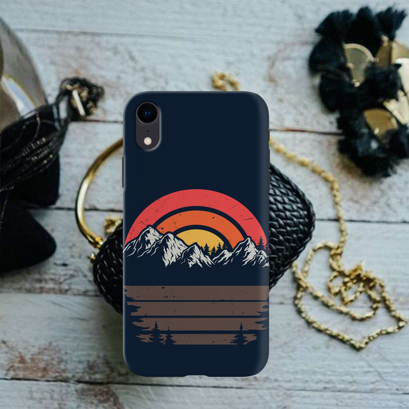 Mountains Printed Slim Cases and Cover for iPhone XR