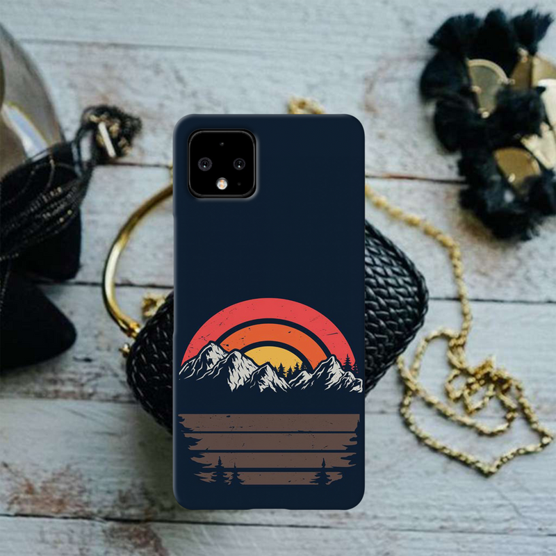 Mountains Printed Slim Cases and Cover for Pixel 4XL