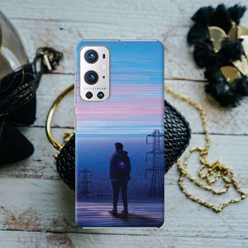 Alone at night Printed Slim Cases and Cover for OnePlus 9R
