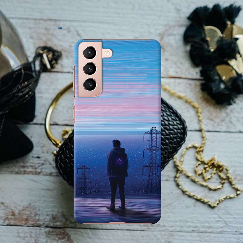 Alone at night Printed Slim Cases and Cover for Galaxy S21 Plus