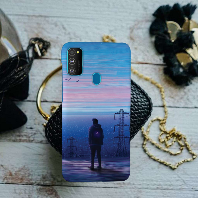 Alone at night Printed Slim Cases and Cover for Galaxy M30S