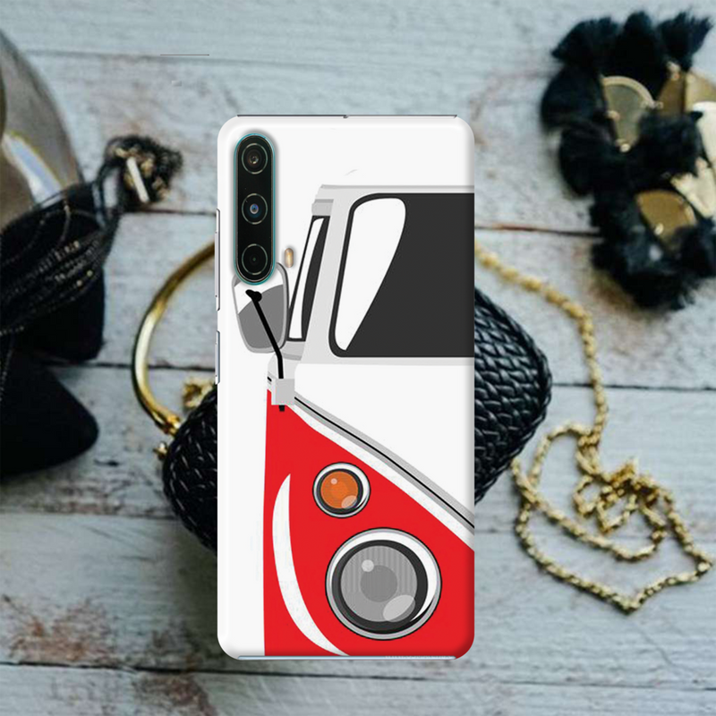 Red Volkswagon Printed Slim Cases and Cover for OnePlus Nord CE 5G