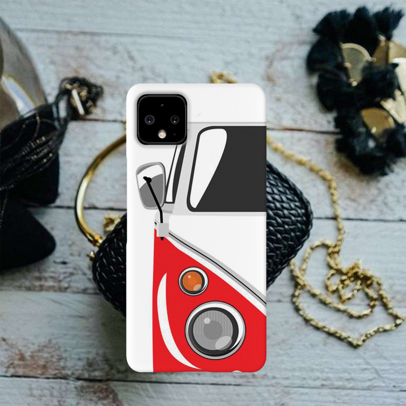 Red Volkswagon Printed Slim Cases and Cover for Pixel 4XL