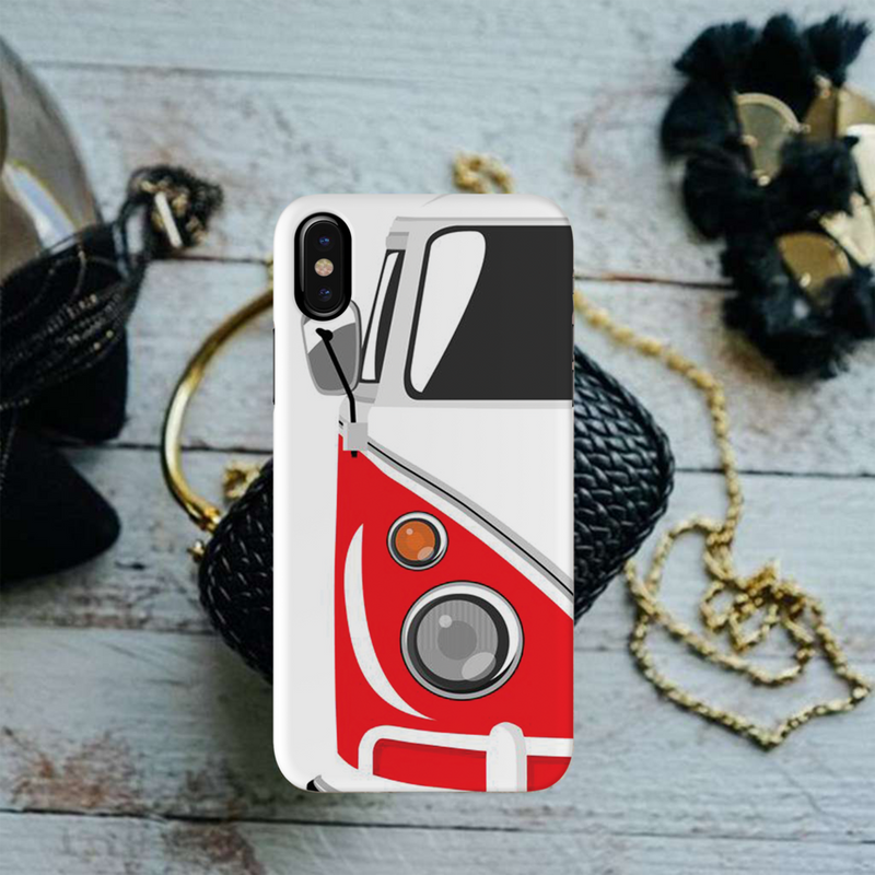 Red Volkswagon Printed Slim Cases and Cover for iPhone XS