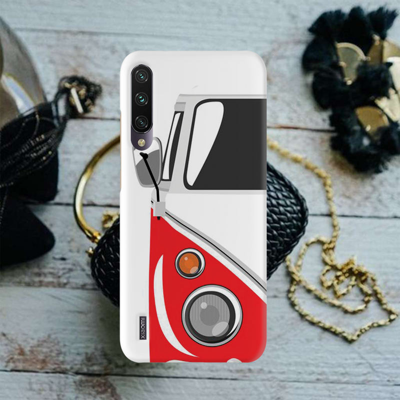 Red Volkswagon Printed Slim Cases and Cover for Redmi A3