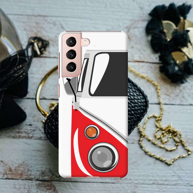 Red Volkswagon Printed Slim Cases and Cover for Galaxy S21 Plus