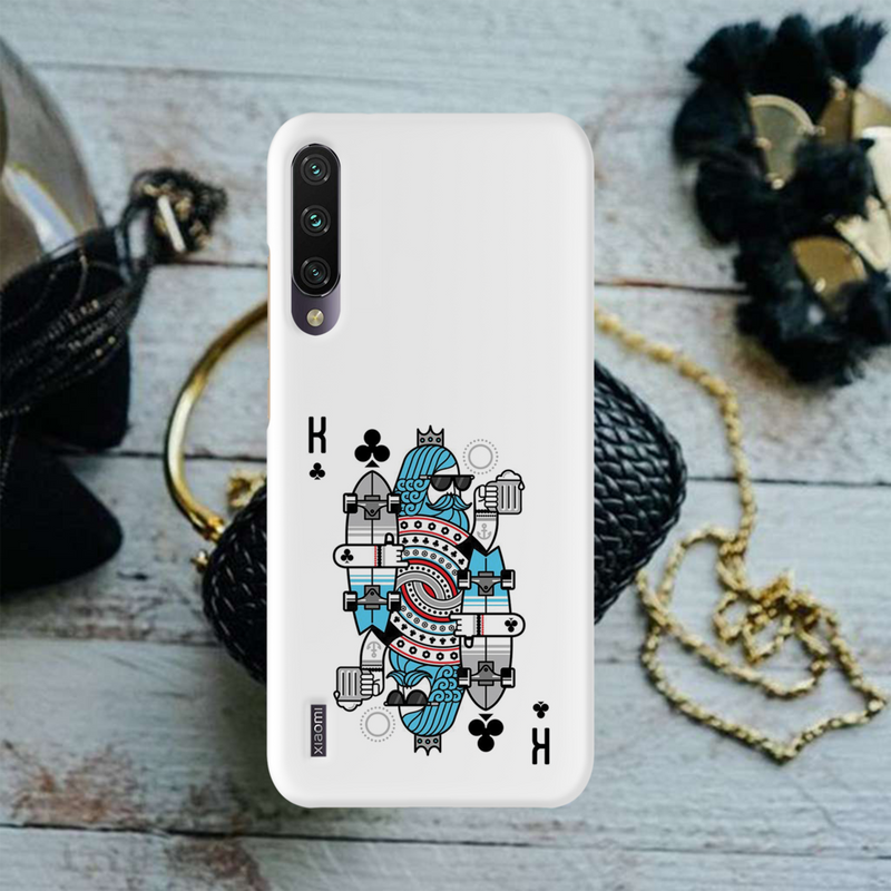 King 2 Card Printed Slim Cases and Cover for Redmi A3