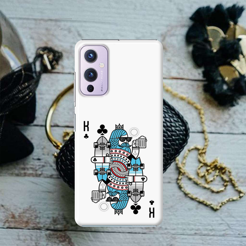 King 2 Card Printed Slim Cases and Cover for OnePlus 9
