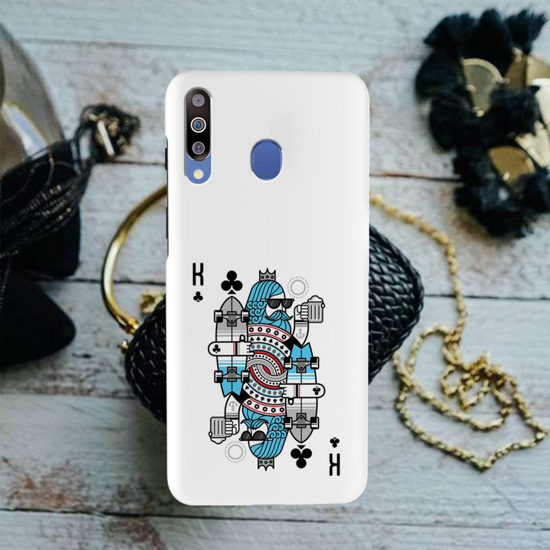 King 2 Card Printed Slim Cases and Cover for Galaxy M30