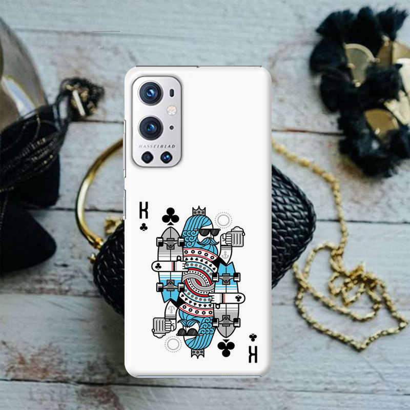 King 2 Card Printed Slim Cases and Cover for OnePlus 9R