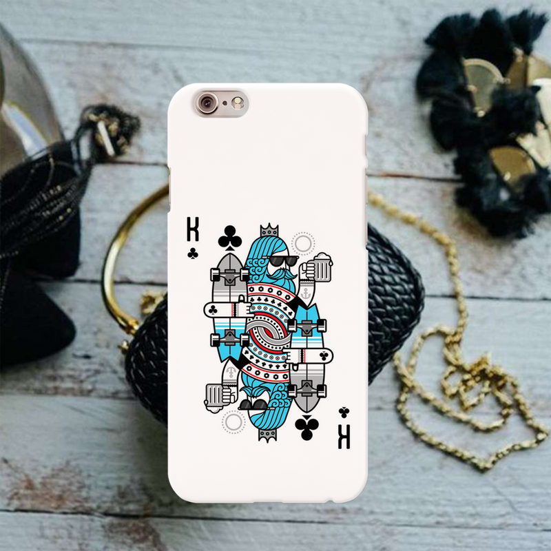 King 2 Card Printed Slim Cases and Cover for iPhone 6