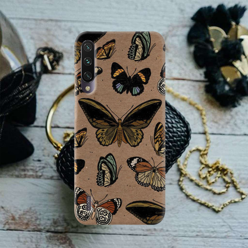 Butterfly Printed Slim Cases and Cover for Redmi A3