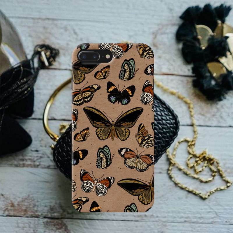 Butterfly Printed Slim Cases and Cover for iPhone 7 Plus