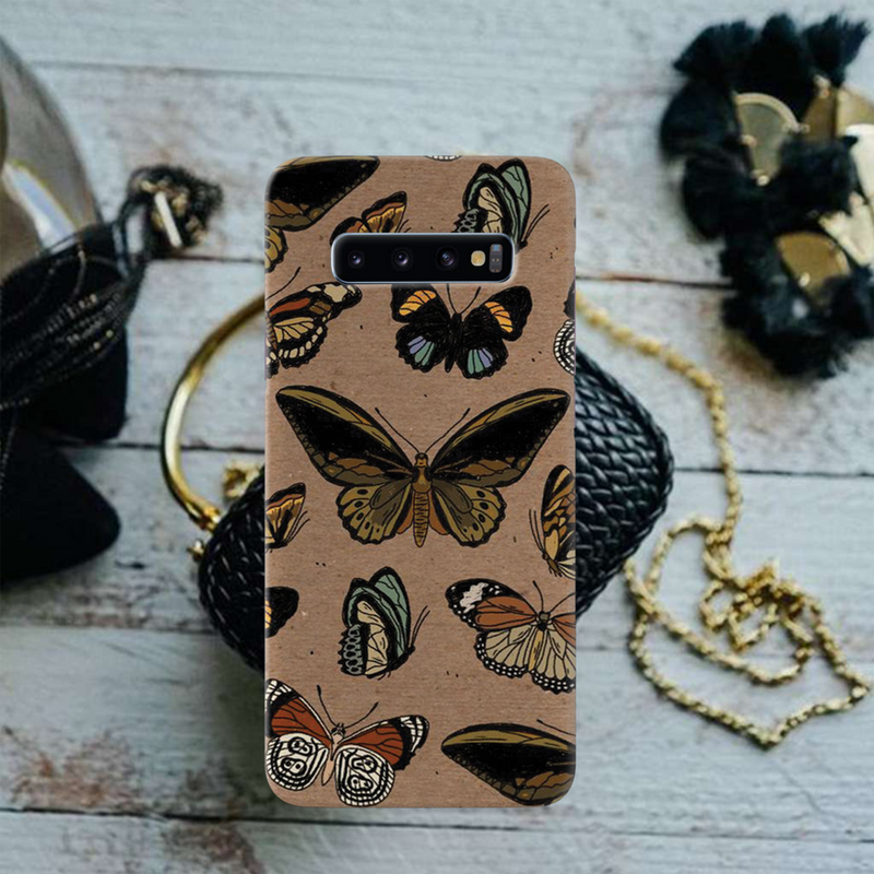 Butterfly Printed Slim Cases and Cover for Galaxy S10