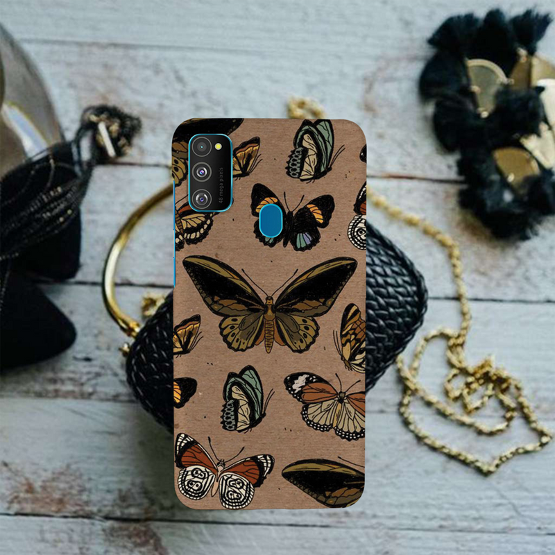Butterfly Printed Slim Cases and Cover for Galaxy M30S