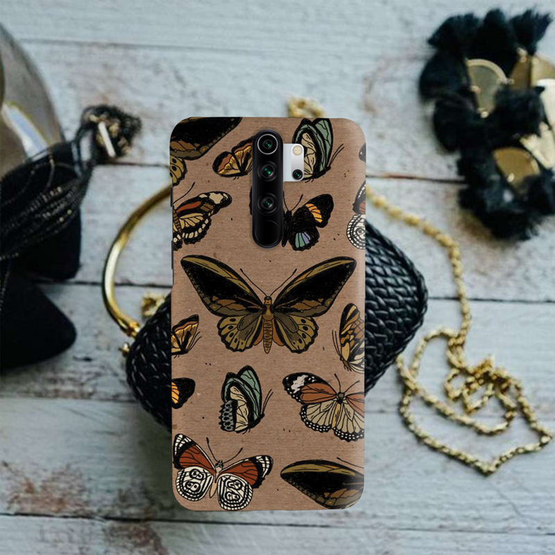 Butterfly Printed Slim Cases and Cover for Redmi Note 8 Pro