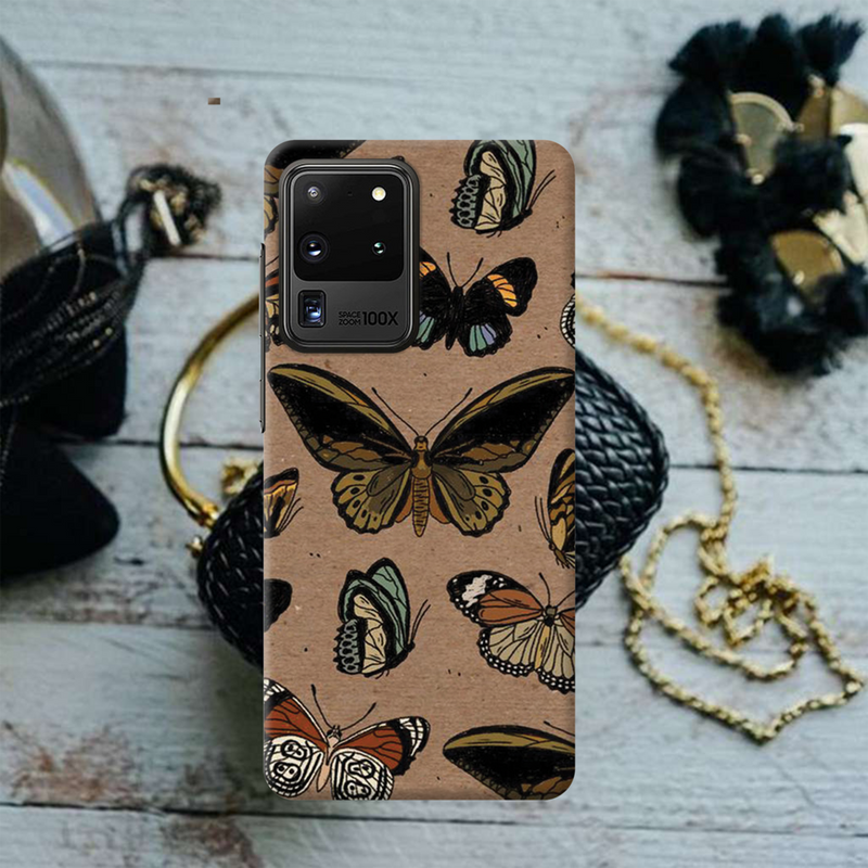 Butterfly Printed Slim Cases and Cover for Galaxy S20 Ultra
