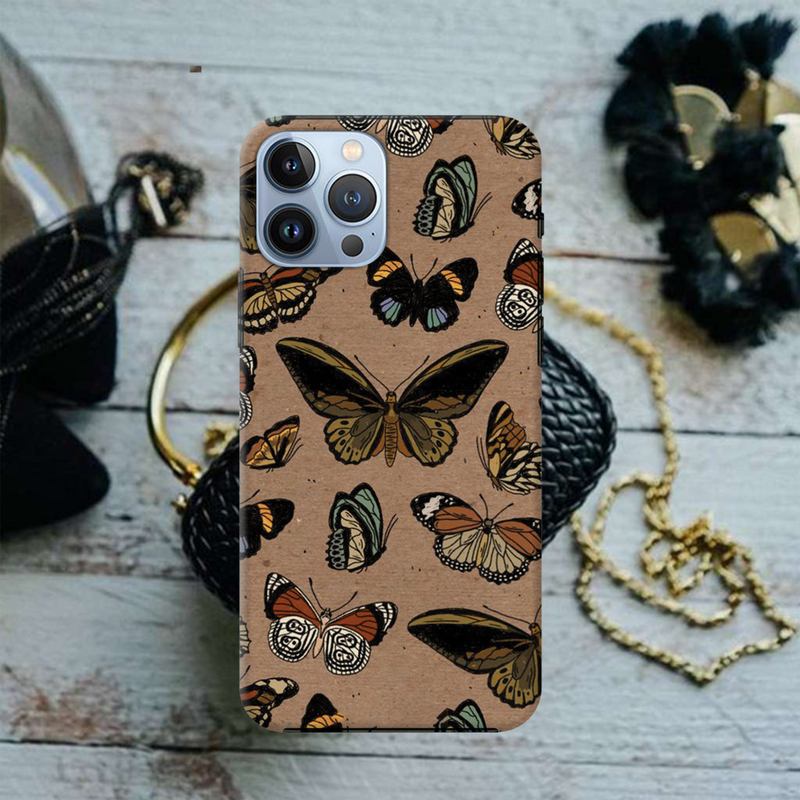 Butterfly Printed Slim Cases and Cover for iPhone 13 Pro