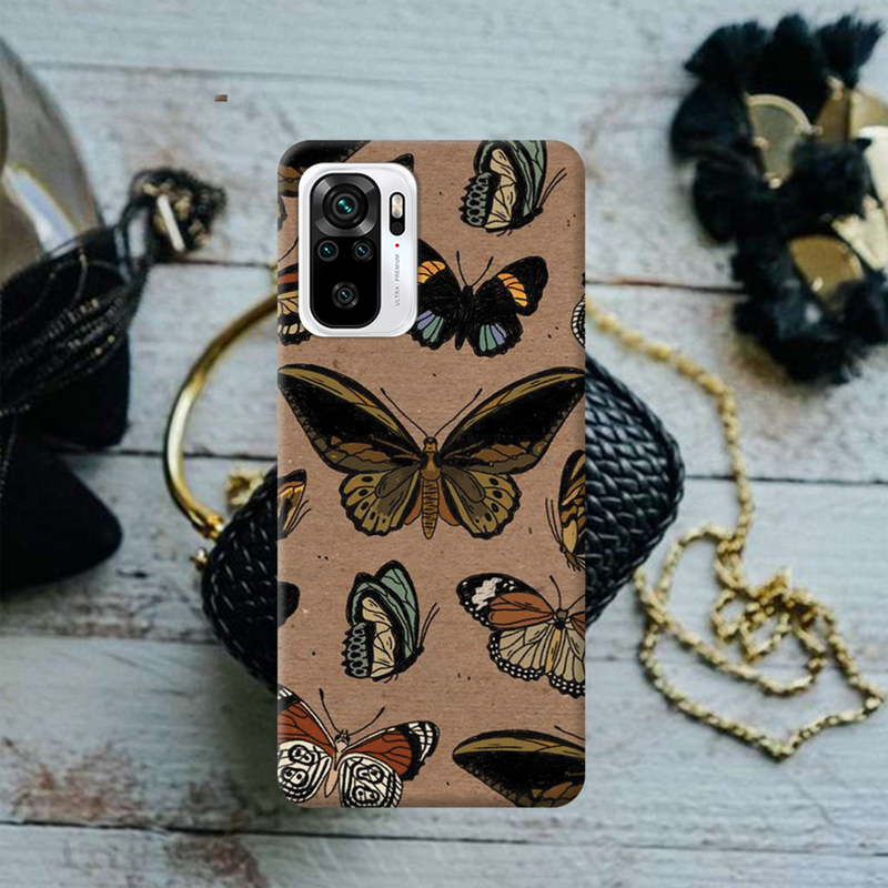 Butterfly Printed Slim Cases and Cover for Redmi Note 10