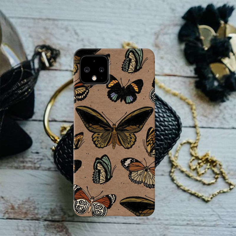 Butterfly Printed Slim Cases and Cover for Pixel 4XL