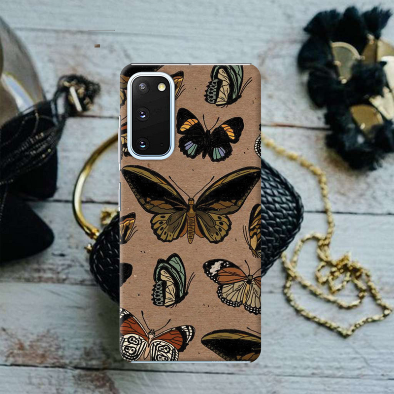 Butterfly Printed Slim Cases and Cover for Galaxy S20 Plus
