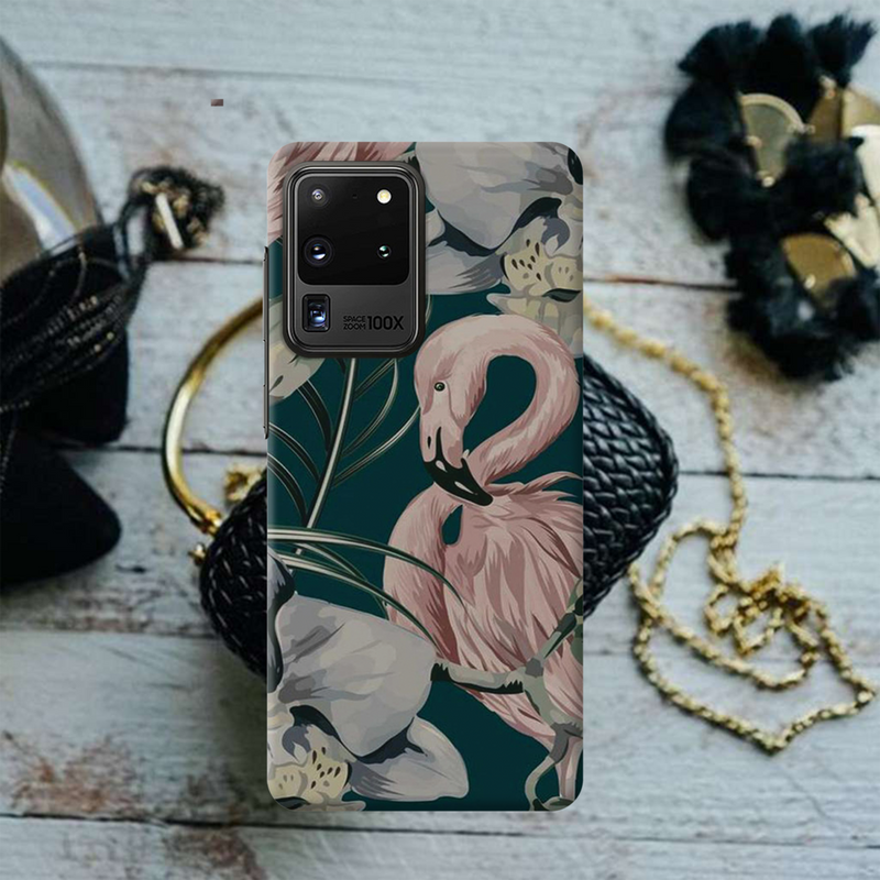 Flamingo Printed Slim Cases and Cover for Galaxy S20 Ultra