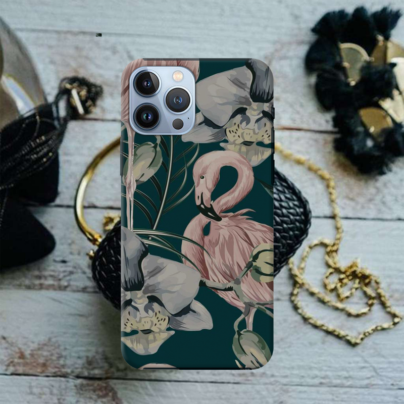 Flamingo Printed Slim Cases and Cover for iPhone 13 Pro