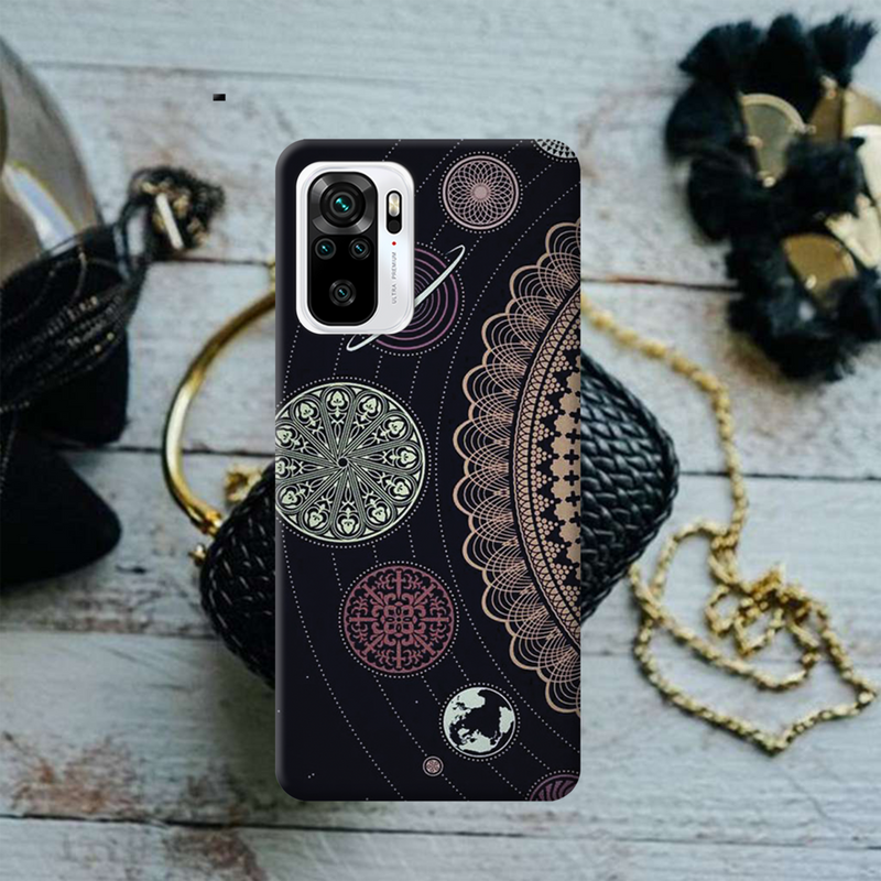 Space Globe Printed Slim Cases and Cover for Redmi Note 10
