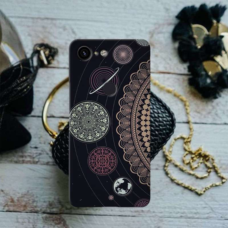 Space Globe Printed Slim Cases and Cover for Pixel 3XL